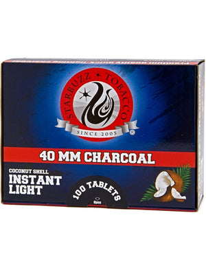 Starbuzz Premium Quick Light Hookah Charcoal - 100 count