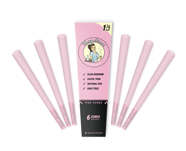 Blazy Susan Pink Cones 1 1/4