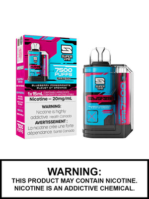 Super VPR 7,5K Disposable Vape