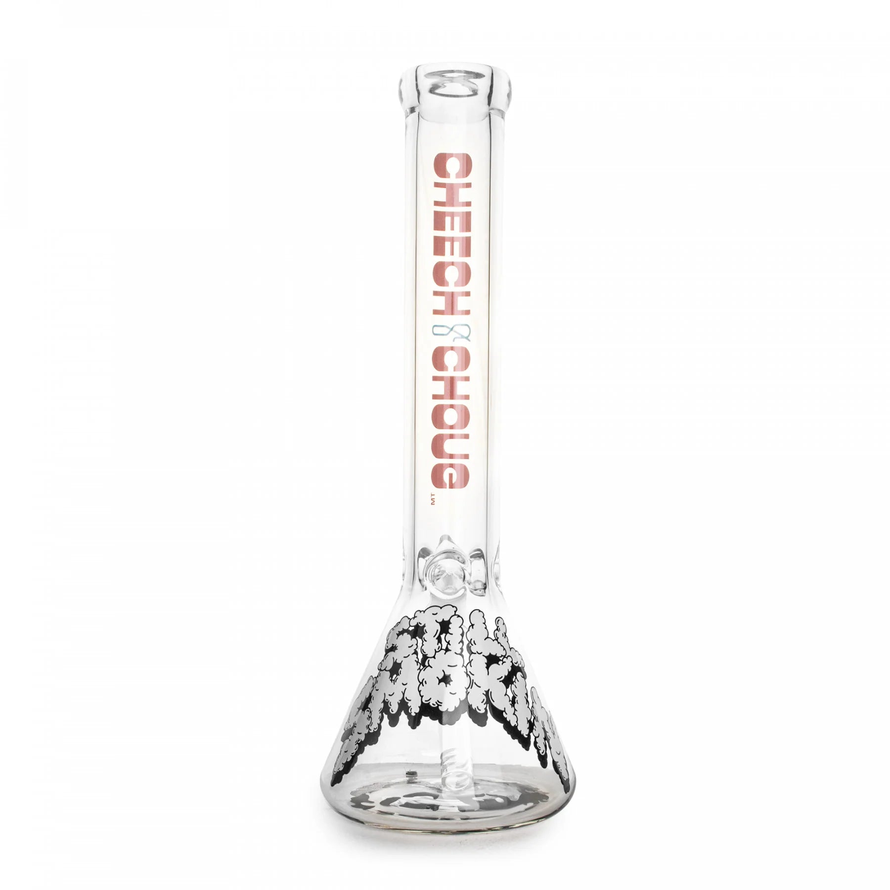 Cheech and Chong Glass Still Smokin Beaker Bong