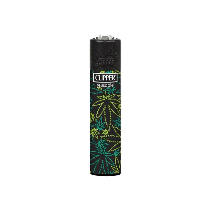 Clipper Lighters - Fluorescent Leaves