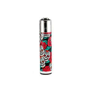 Clipper Lighters - Sugar Skull