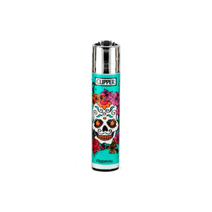 Clipper Lighters - Sugar Skull
