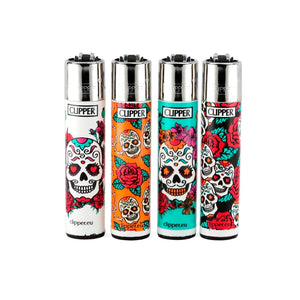 Clipper Lighters - Sugar Skull