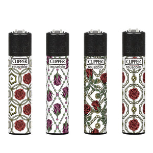 Clipper Lighters - Roses and Chains
