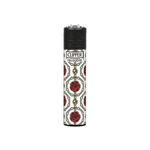 Clipper Lighters - Roses and Chains