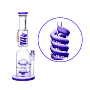 16 Inch Triple Threat Percolator Design Banger Water Pipe with Free YD-270