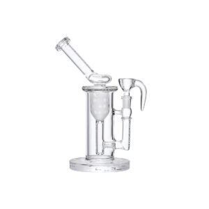 CHEECH Sandblasting Inner Recycler Banger Dab Rig Glass Water Pipe 9.5”