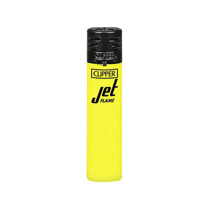 Clipper Jet Flame Lighters - Shiny Fluorescent