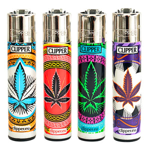 Clipper Lighters - Oriental Leaves