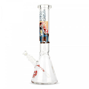 Cheech & Chong Glass 15" Couched Beaker Tube Bong