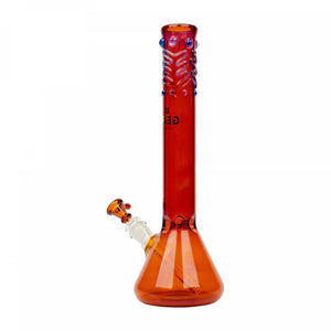 GEAR Premium - 14" Tall Beaker Tube with Worked Top Bong