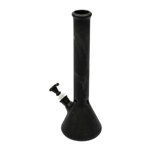 GEAR 14'' Tall Frosted Black Beaker Tube Bong