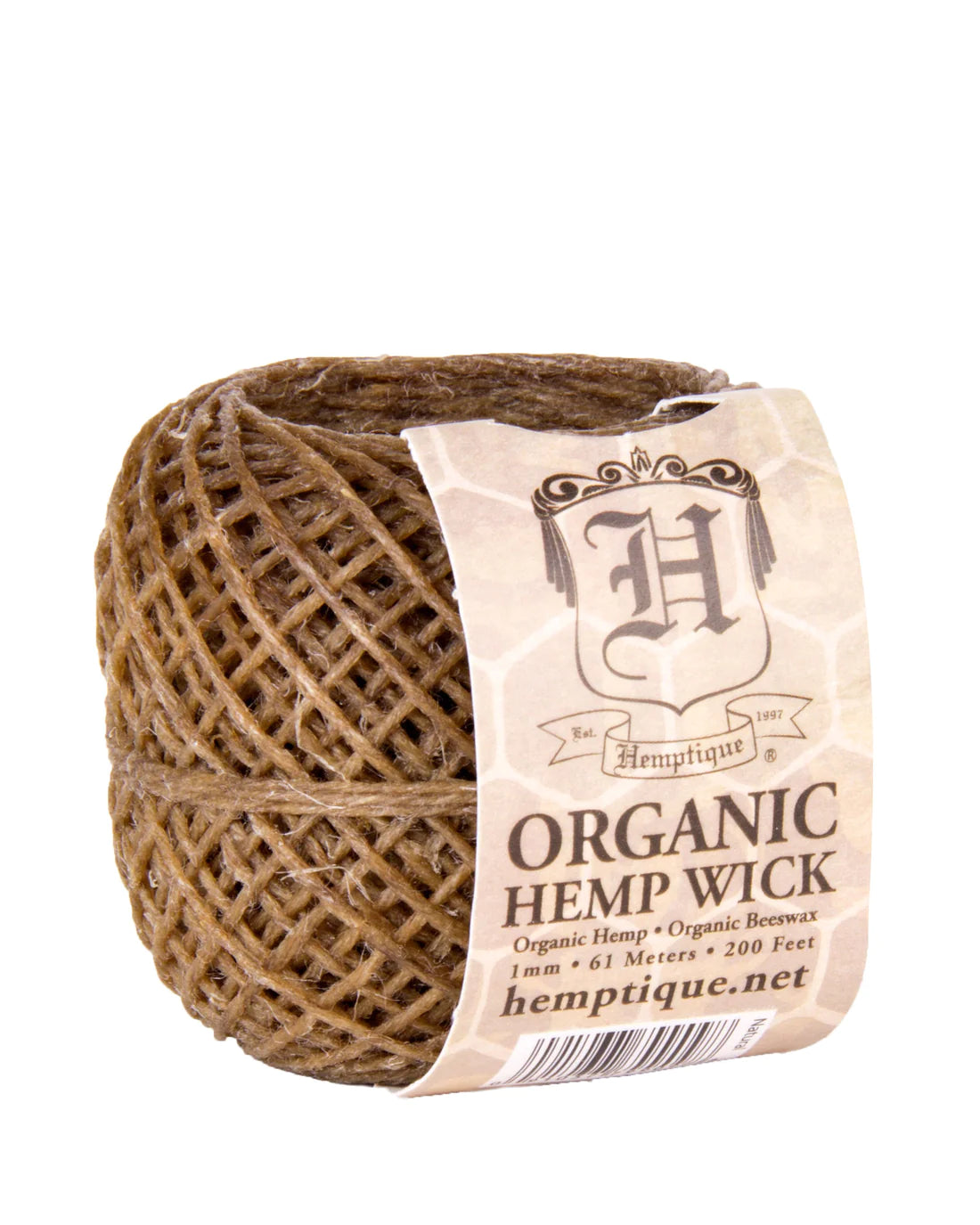 Hemptique Beeswaxed Hemp Wick