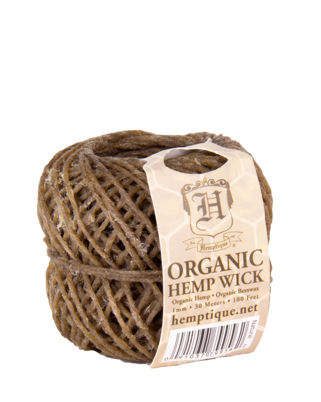 Hemptique Beeswaxed Hemp Wick