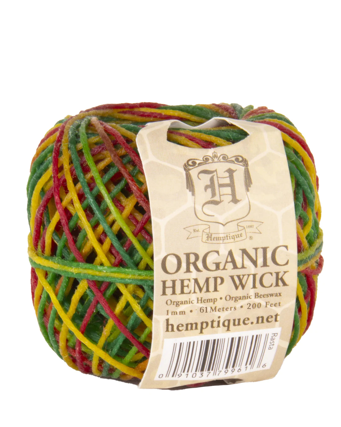 Hemptique Beeswaxed Hemp Wick