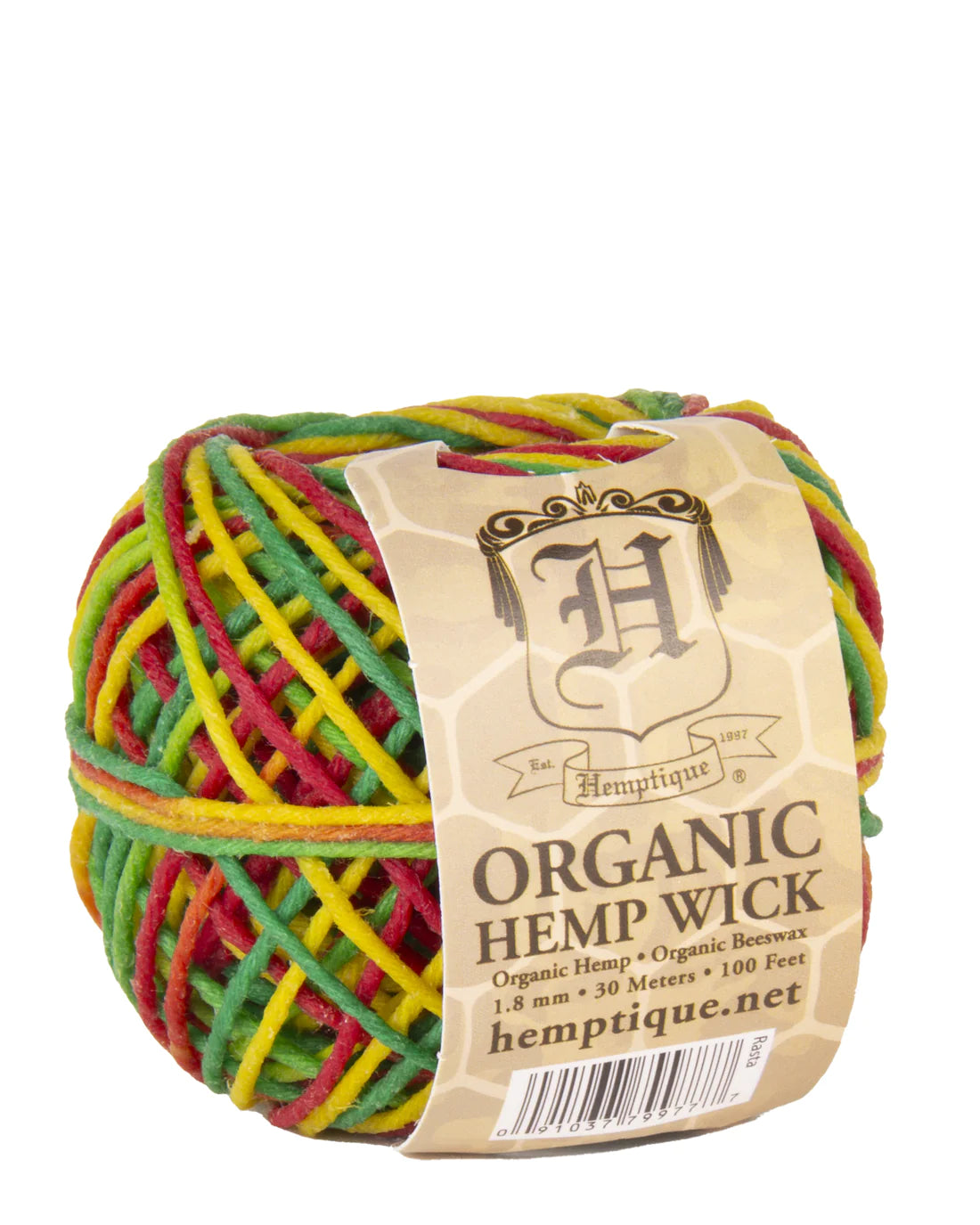 Hemptique Beeswaxed Hemp Wick