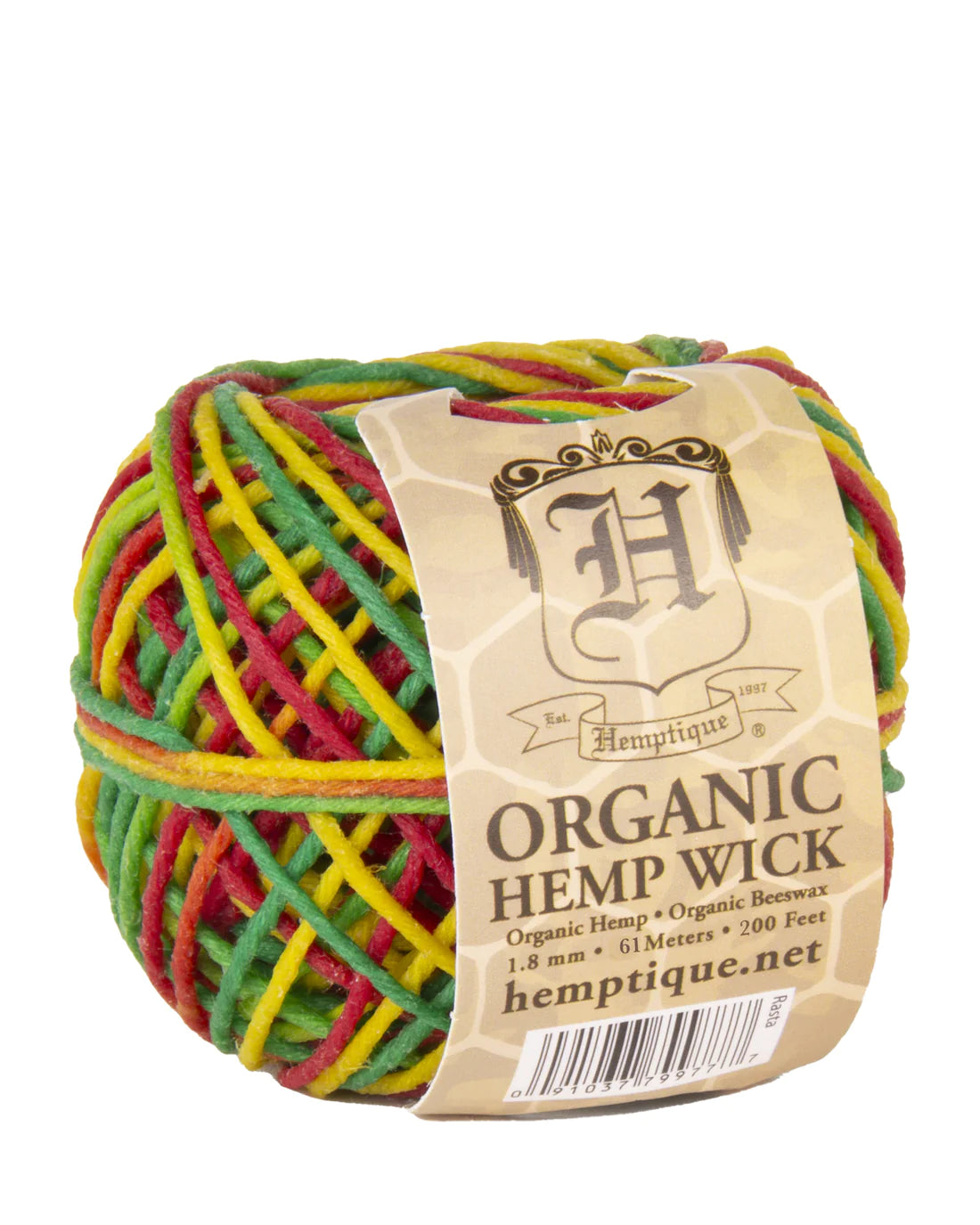 Hemptique Beeswaxed Hemp Wick