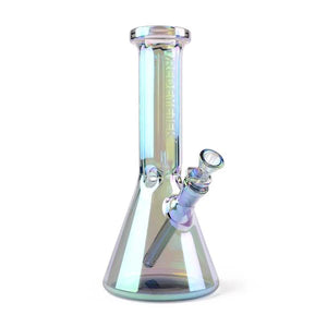 Red Eye Tek 10" Metallic Terminator Finish Hex Top Beaker Bong