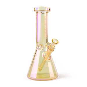 Red Eye Tek 10" Metallic Terminator Finish Hex Top Beaker Bong