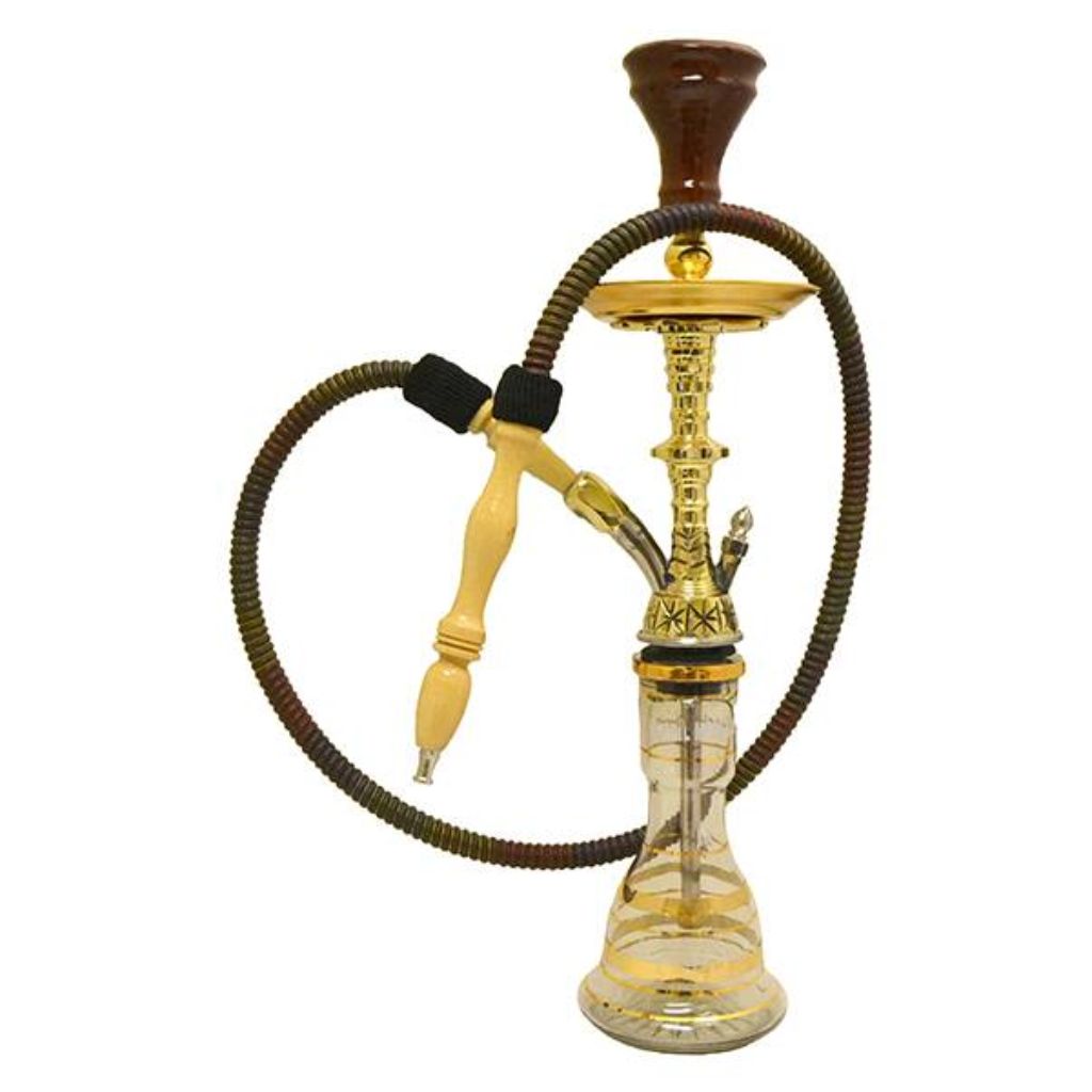 Khalil Mamoon Mini Star Gold Hookah