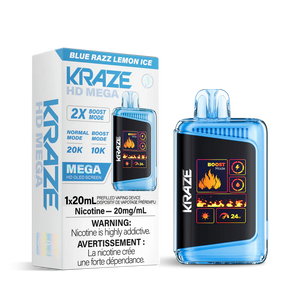 Kraze HD Mega 20K Disposable Vape