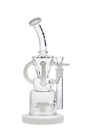 Nice Glass 11" Sprocket 4-Arm Recycler
