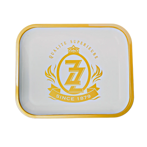 ZIG ZAG Metal Rolling Tray - Large- Since 1879