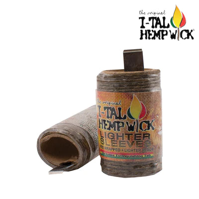 I-TAL Hemp Wick - Lighter Sleeve