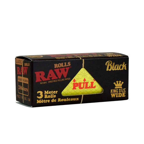 RAW Black Natural Rolls