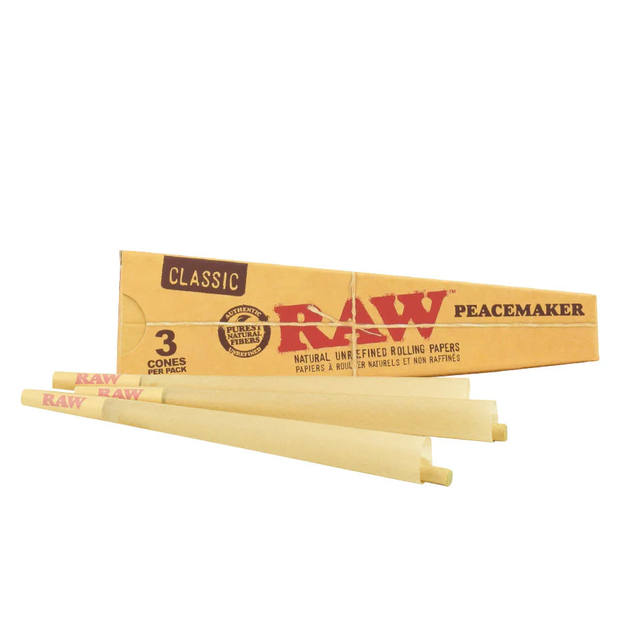 RAW Peacemaker Pre-Rolled Cones 5.5 Inches