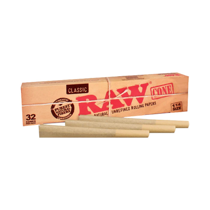 RAW Classic Pre-Rolled Cones 1 1/4