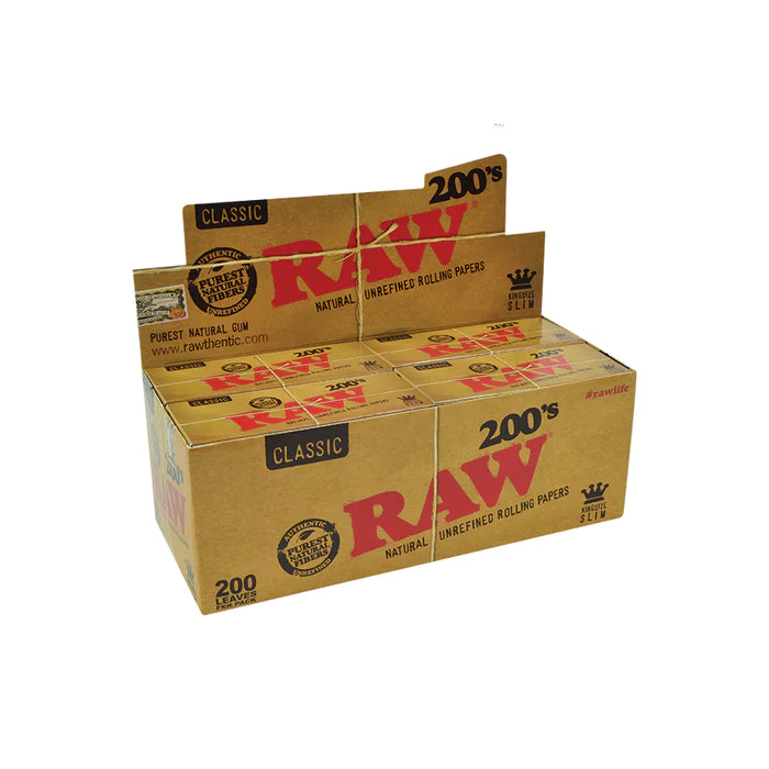 RAW Classic King Size Slim 200's