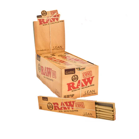 RAW Classic Lean Pre-Rolled Cones