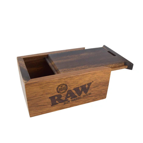RAW Wooden Slide Box