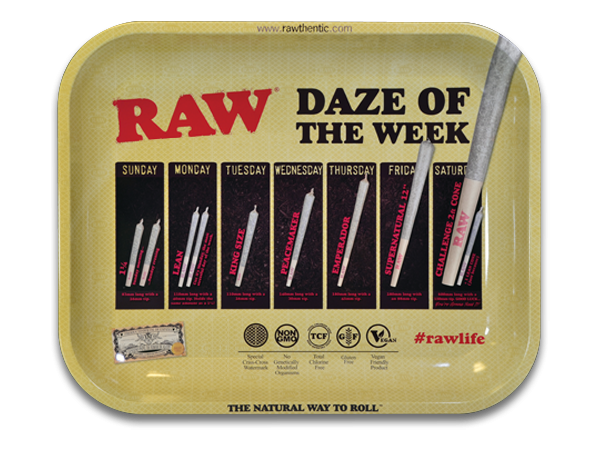 RAW Rolling Tray Daze of the Week