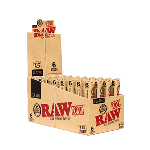 RAW Classic Pre-Rolled Cones 1 1/4