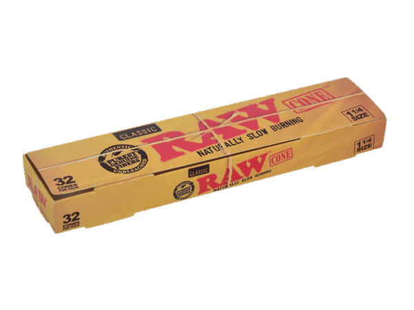 RAW Classic Pre-Rolled Cones 1 1/4