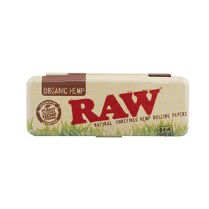 RAW Organic Metal Rolling Paper Case