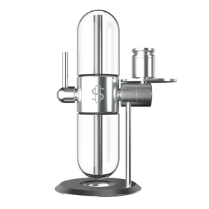 Stündenglass Gravity Hookah Polished Silver