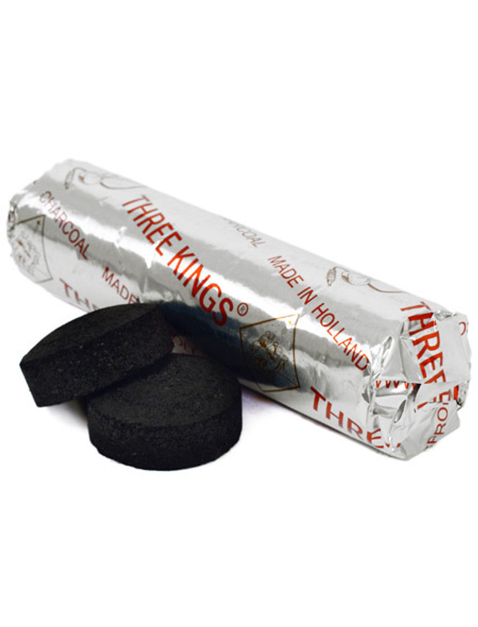 Three Kings Quicks - Charcoal - 10 Pieces per Pack - 33mm