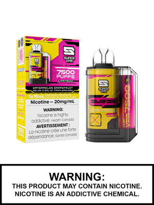 Super VPR 7,5K Disposable Vape