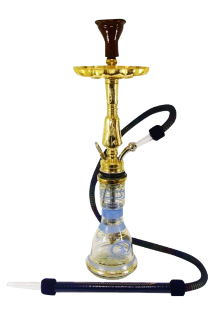 Khalil Mamoon Kamanja Gold Hookah