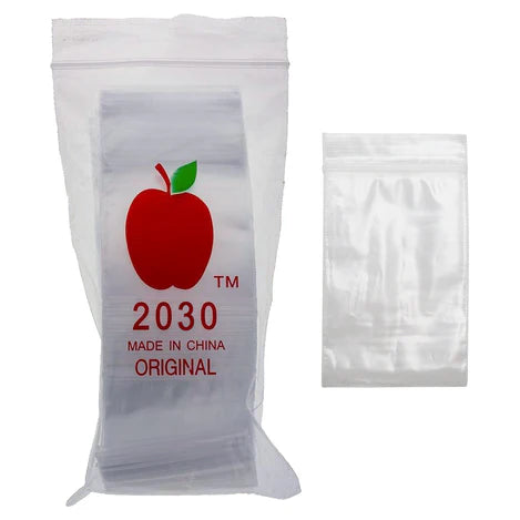 Apple Brand 2030 Baggies - Clear