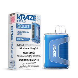Kraze HD 2.0 9K Disposable Vape