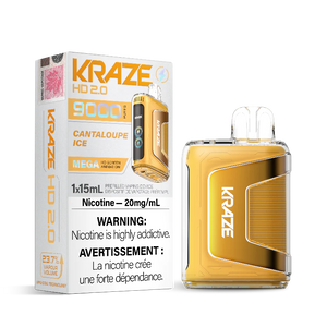 Kraze HD 2.0 9K Disposable Vape
