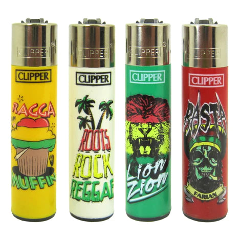 Clipper Lighters - Rasta