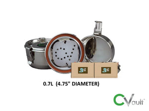 CVault Stainless Steel Storage & Curing Containers