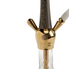 Mob Madera Hookah – Gold & Black