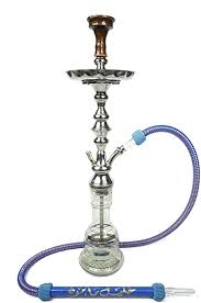 Khalil Mamoon Shariff Silver Hookah